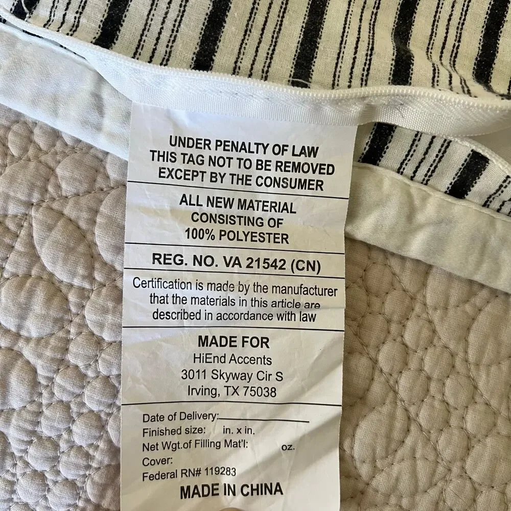 Paseo Road Ranch Life Western Toile Sham Set 2 Standard 20x26 Cowboy Reversible
